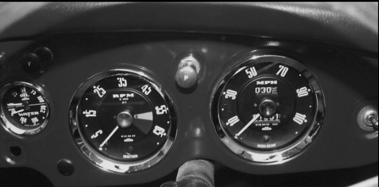 MGA Cockpit 1955